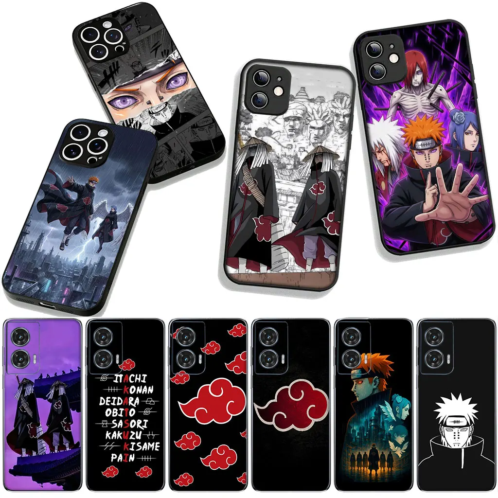 Akatsuki Naruto Poster Design Phone Cover Case