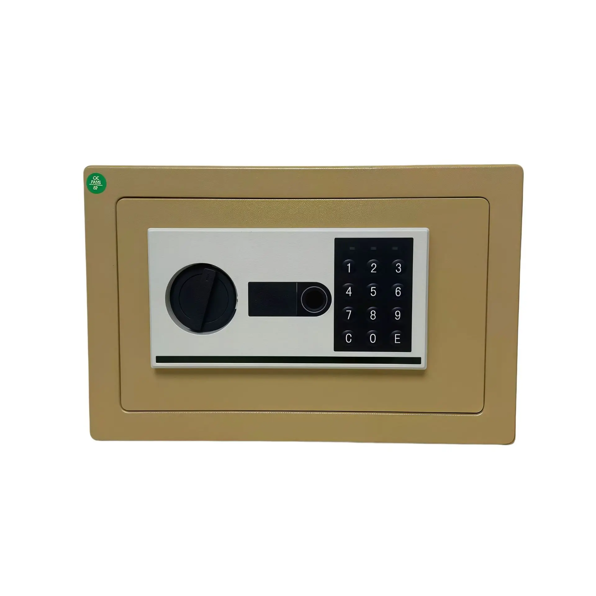 도난 방지 올스틸 금고는 벽에 설치하여 더욱 안전하게 보관할 수 있습니다. 지문 번호 이중 보호 홈 오피스