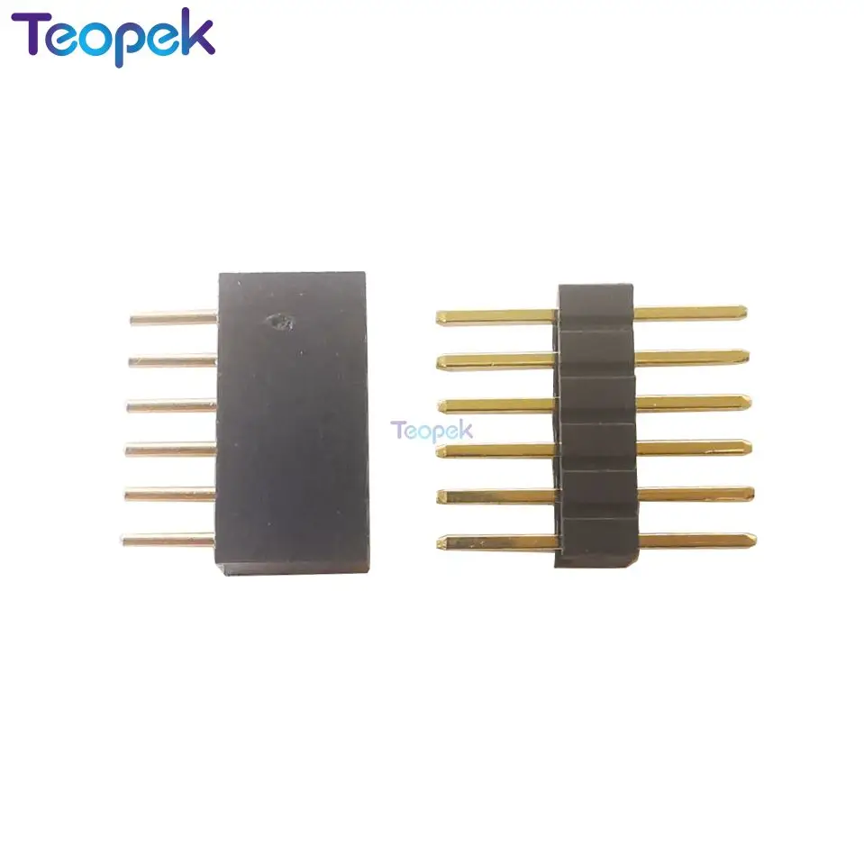 Connettore Led 20 Pin 6 Pin, Distanza Ago 6 Pin 1.27Mm, Connettore Maschio/Maschio/Femmina Per Philips Shades Lightstrip Plus V4