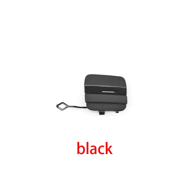 Premium White Rear Bumper Tow Hook Cover Cap