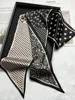 2024 Cashew Nut Print Scarf Silk Scarf Thin Ribbon Silk Scarf Female Narrow Long Multi-Functional Decorative Ribbon Scarf 3