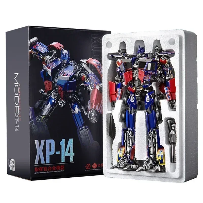

Transformers Anime Figures Optimus Prime Primal Commander Metal Alloy Mecha Robot Xp14 Xp13 Xp15 Xp10 Action Figure Desktop Gift