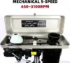 10-Inch Drill Press 6.0 Amp 3/4 HP Bench Drill Press 5-Speed Benchtop Drilling Machine with LED Work Light 5