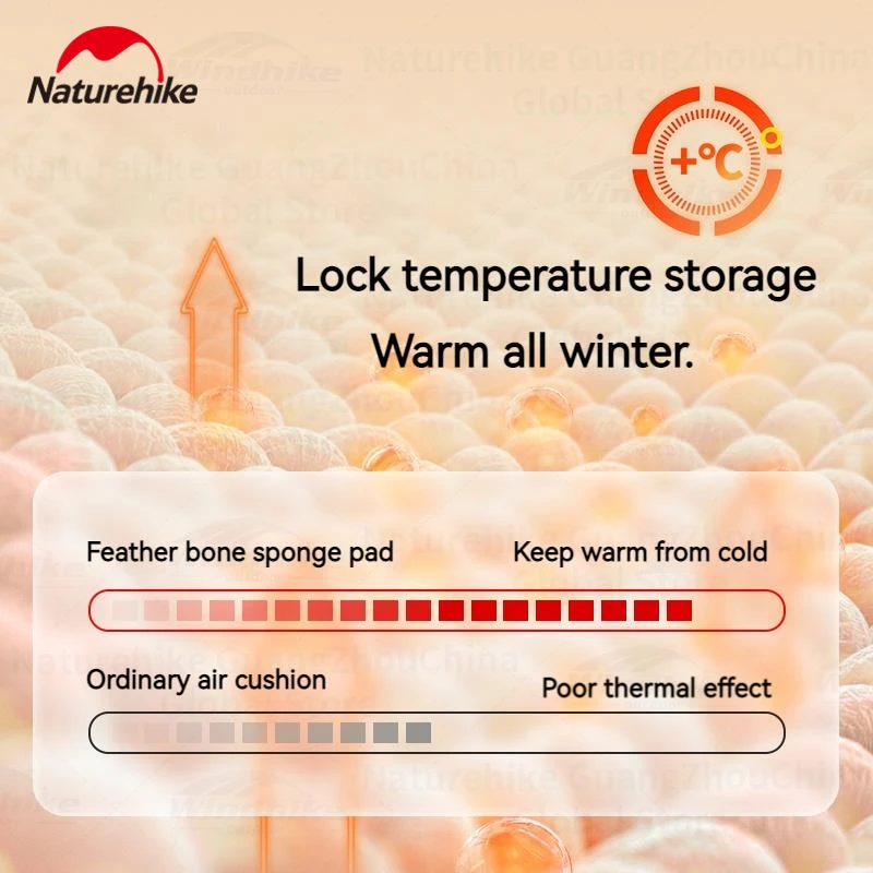 Naturehike Air Mattress Outdoor Camping Automatic Inflatable Cushion 4.5kg Double Bed 12cm inflatable mattress