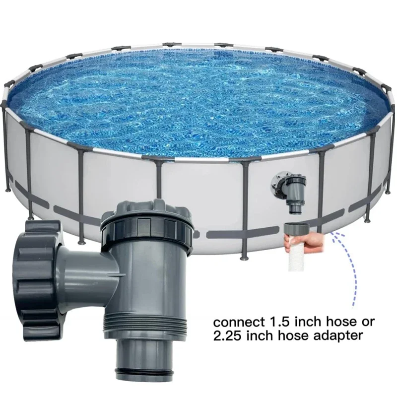 Inlet Outlet Strainer Attachment P6H1317 / P6 Swimming Pool Filter Replacement Parts For Bestway Hnemix Coleman INTEX Pools