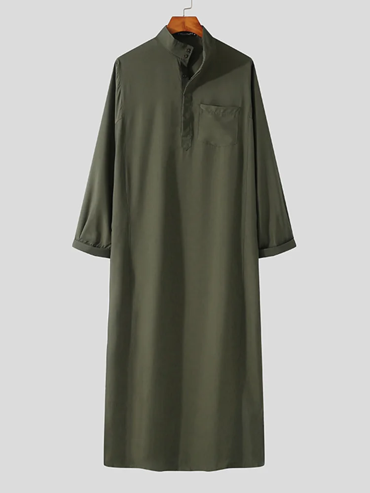 Fashion Muslim Clothing Thobe Jubba Mens Robe Long Sleeve Saudi Arab Thobe Kaftan Ropa Arabe Islamic Indian Dress Robe muslim dress,muslim robe