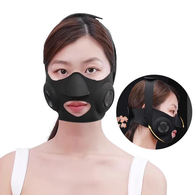 Double Chin Reducer Chin Lifting Belt Sagging Skin Face Lift V Shaped Contour Tightening Strap Anti-Wrinkle Chin Up