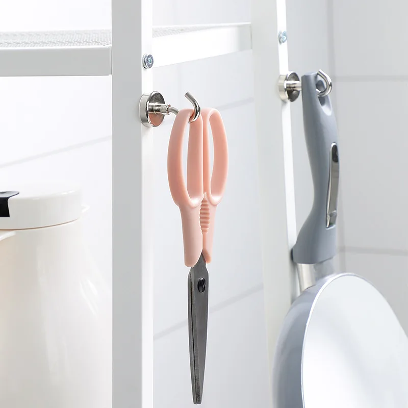 Magnetic Hooks Strong Load Bearing Wall StorageFor Home