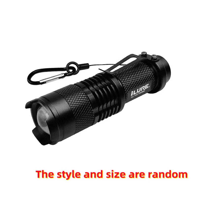 Enhanced UV Flashlight LED Ultraviolet Torch - Zoomable Mini Light for Fishing and Outdoor Activities