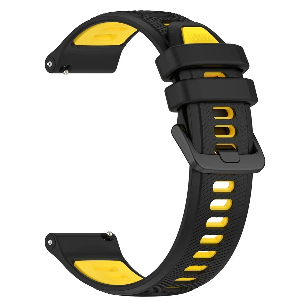 22mm Universal Silicone Sports Watch Strap - Premium Replacement Band