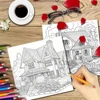 1pc Art Coloring Book 22 Page Coloring Books Gift For Birthday Party Relieve Stress Kill Time Graffiti Painting Drawing Art Book 4