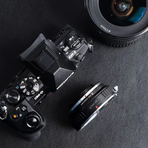 K&F Concept Lens Adapter for Canon EOS EF FD M42 MD Nikon F Mount Lens to Micro M4/3 MFT Olympus Pen and Panasonic Lumix Cameras - Image 3
