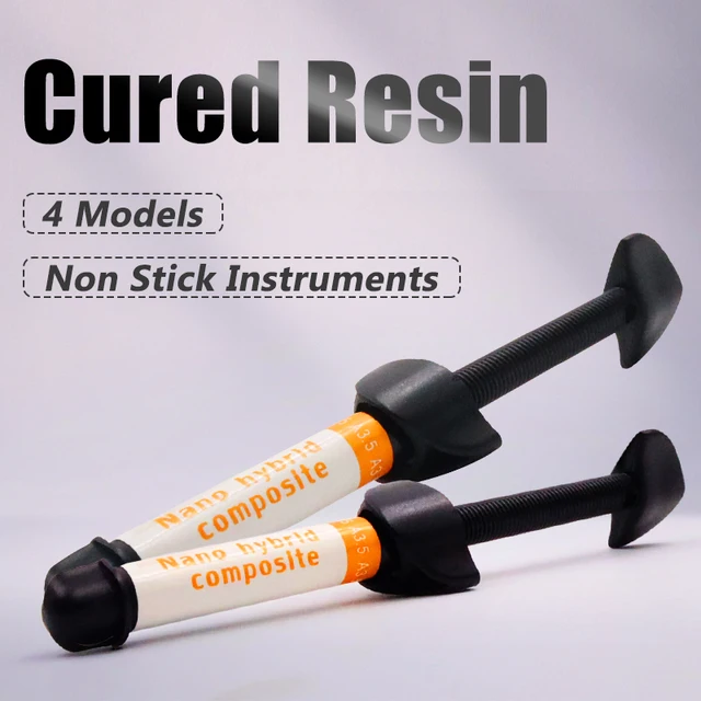 5PCS Dental Restoration Syringe Universal Color Shade Dentistry Enamel Material Aesthetics Resin Compressive Strength Dentist