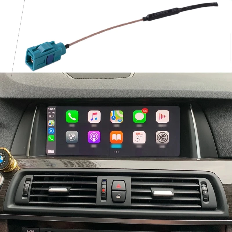 

NEW-For -BMW Brush Carplay WIFI Antenna Bluetooth Carplay Cable Fakra Interface