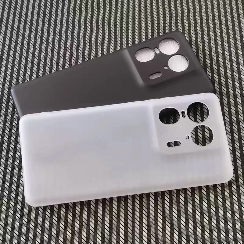 Sleek Matte Clear Soft Silicone Phone Case - Slim and Durable Back Cover