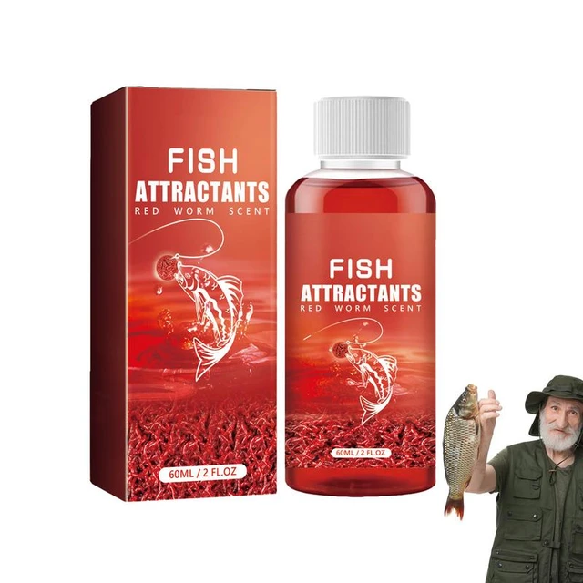 Fish Bait Additive 60ml Concentrated Red Worm Liquid High Concentration  Fish Bait Attractant Tackle Food for Trout Cod Carp Bass - AliExpress