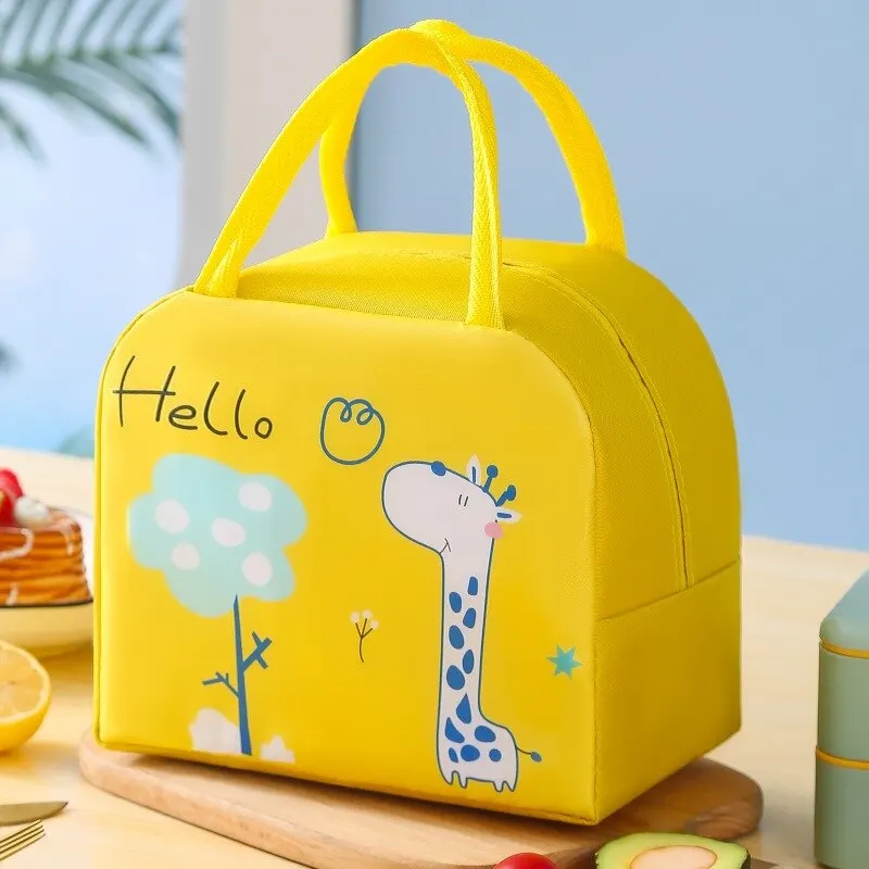 Insulated Lunch Box Tote Bag Hand-held Bento