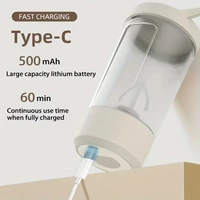 Shaker électrique Intelligent à agitation automatique de 450ml, pour remplacement de repas, tasse de mélange de Sport Portable 4