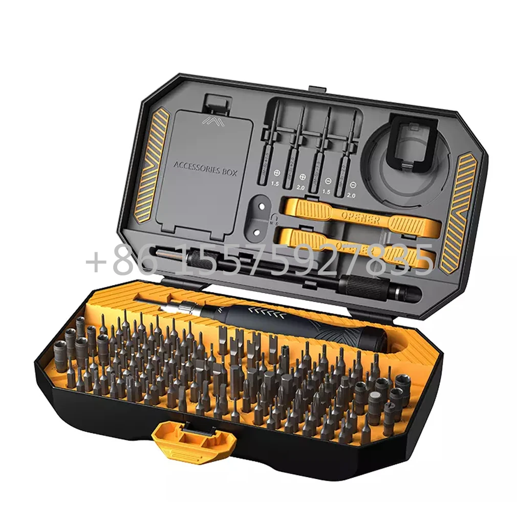 145 In 1 Screwdriver Set Magnetic Screwdriver Bits Repair Phone PC Tool Kit Precision Torx Hex Screw Driver Hand Tools