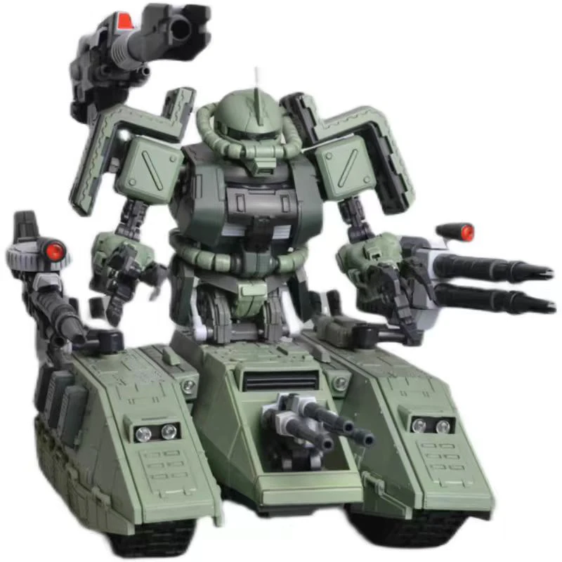 在庫ありモーターキング Mk 1/100 Ms-06V グリーンザク戦車組立キット