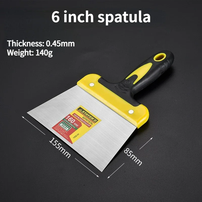 Putty Knife Scraper Spatula Hand Tool for Wall Repairing drywall ferramentas For Wall Repairing