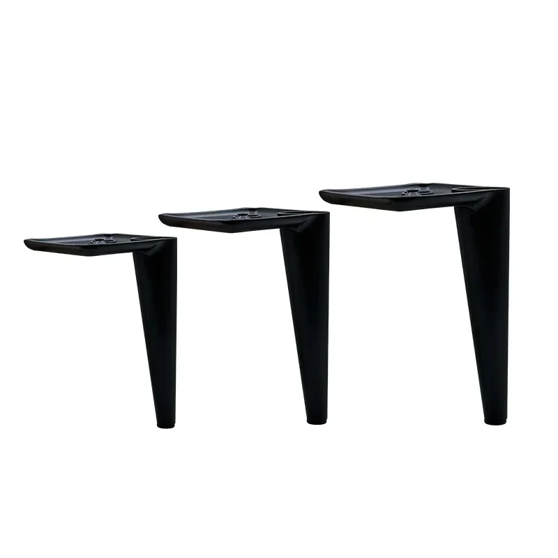 Description Picture 6 of item13cm 15cm Stylish black cone furniture legs rubber pad cabinet feet chair foot for Table Sofa Bed Non slip Support Hardware