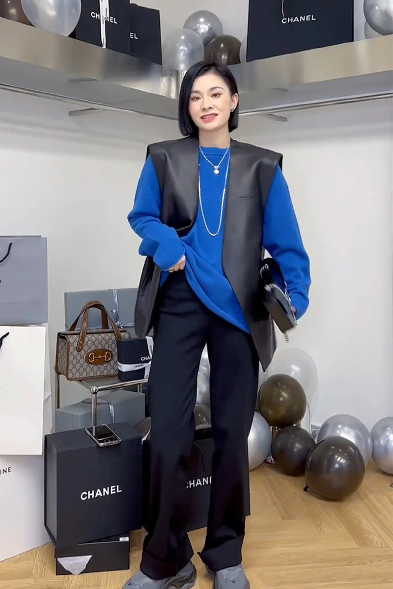 Рисунок 6 - Женский жилет из 2023 натуральной кожи