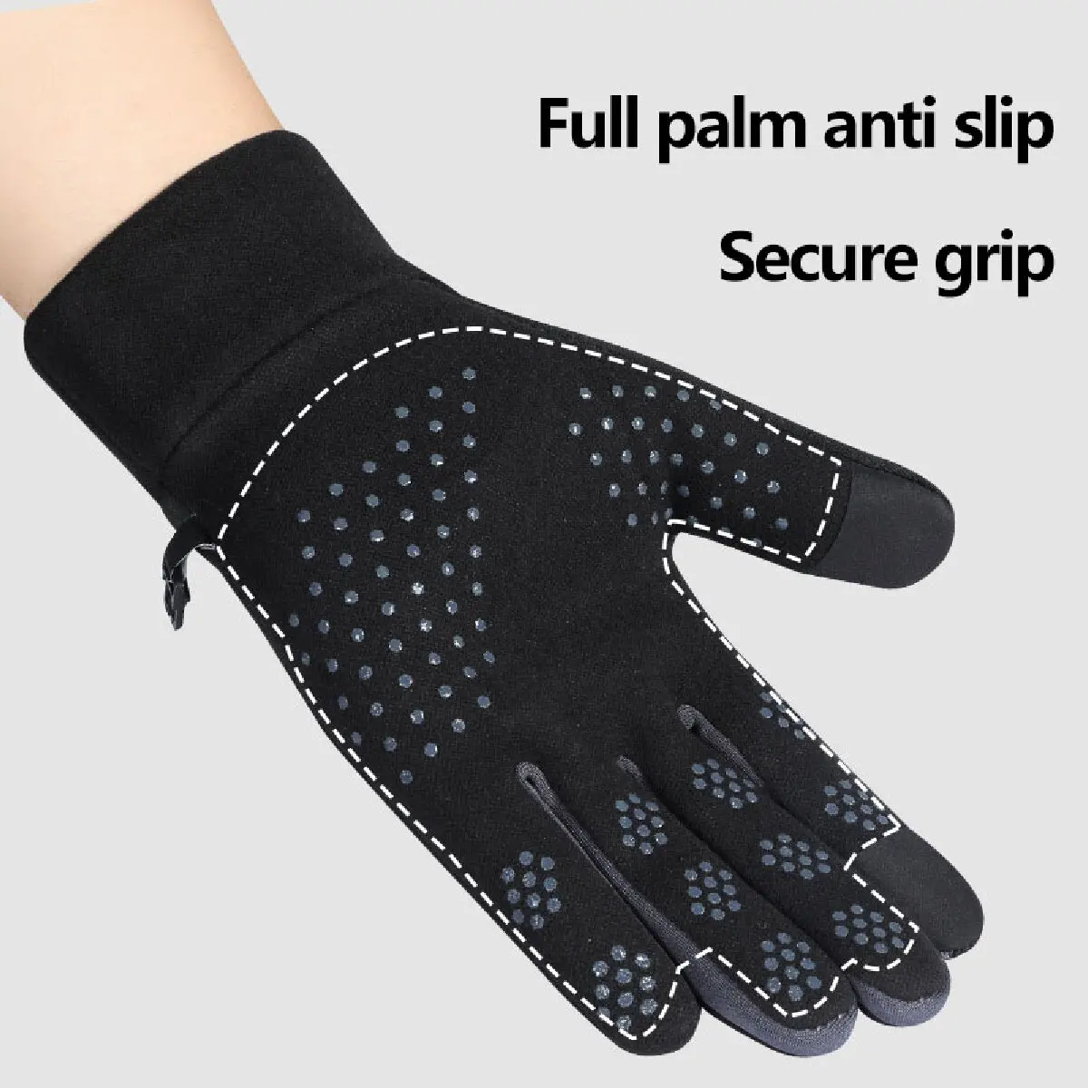 Winter Gloves Women Cycling Bike Thermal Fleece Cold Resistance Wind Waterproof Bicycle Warm Outdoor Running Skiing Mittens - Image 4