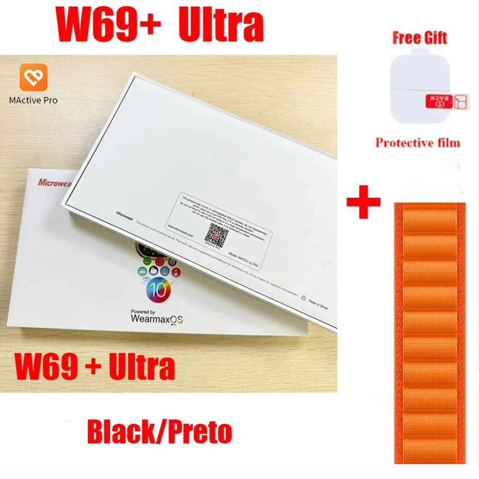 �������� W69 + ��Ʈ�� ����Ʈ ��ġ, NFC GPS ������, 2GB ROM, ���� ����, W69 �÷���, ��Ʈ�� ����Ʈ ��ġ, �������, 49mm, 2.2 ��ġ