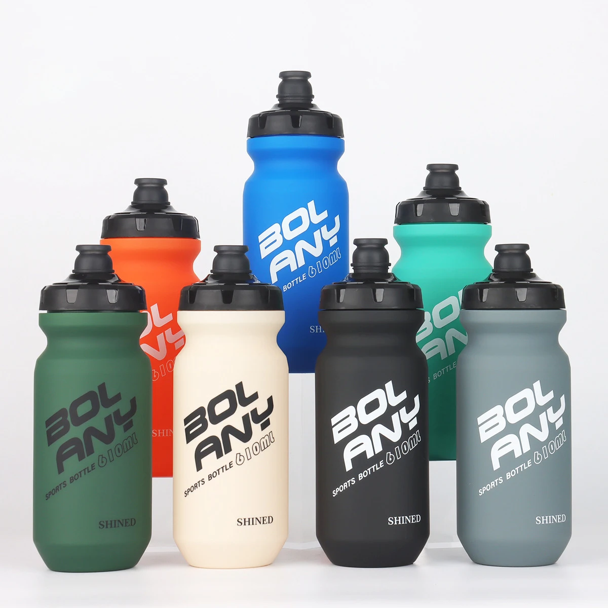 Bicycle Water Bottle 610ml Cycling Ultra Light Leak-Proof Squeezable Taste-Free Fitness Camping Hiking Sports