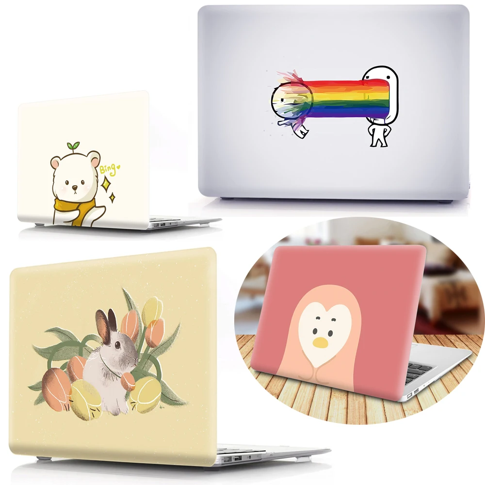 Customized Laptop Shell Case For Apple Macbook Air 11.6 Retina 12 13.3 Pro 14 A2442 15.6 With Touch Bar Pro 16 A2485 A2141 A2337