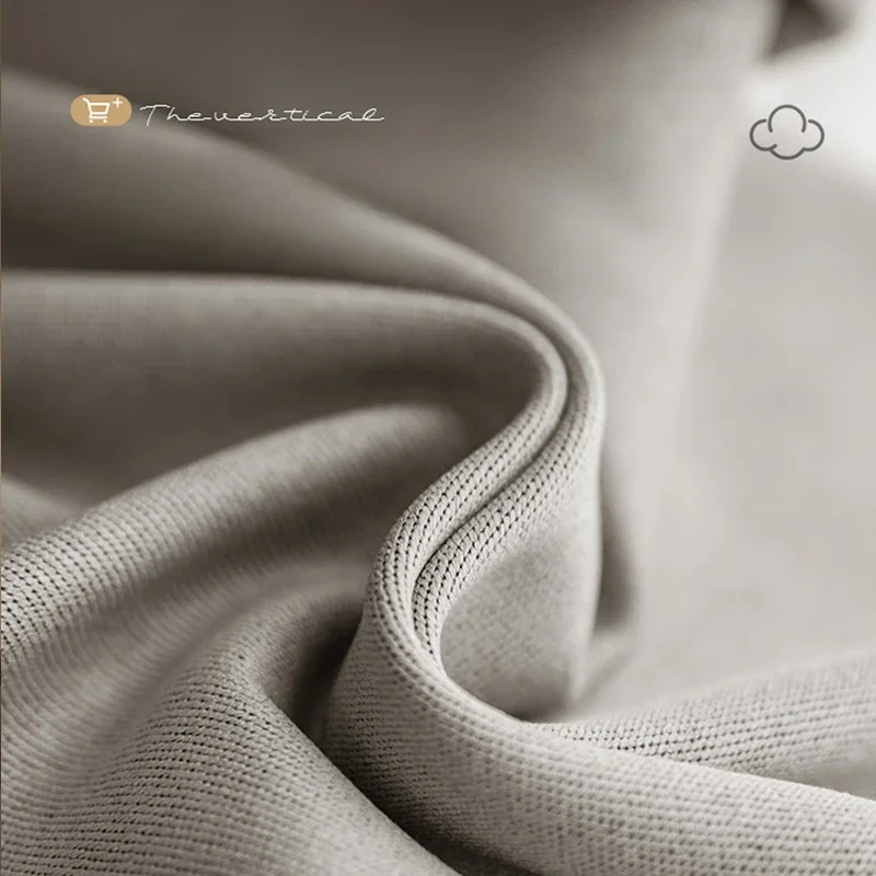 Full Shading Installation Curtains for Living Dining Room Bedroom Soundproof Hook Type Thickened High-end Sunshade Cloth 3