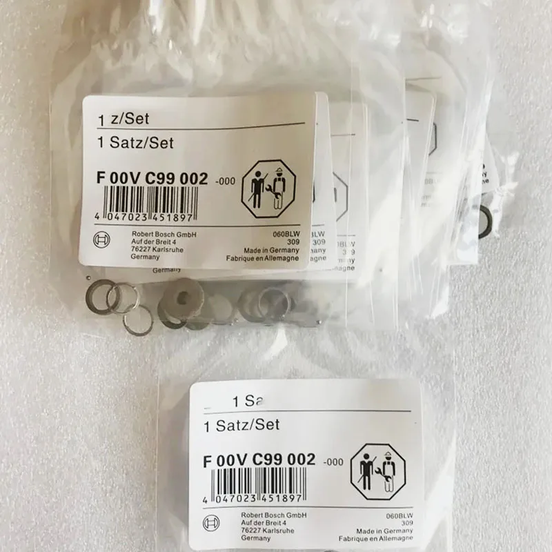 Injector Ceramic Ball Repair Kits F 00V C99 002 Sealing Rings F00VC99002 F00VC05001 for 0445110250 Ball Diameter 1.50mm