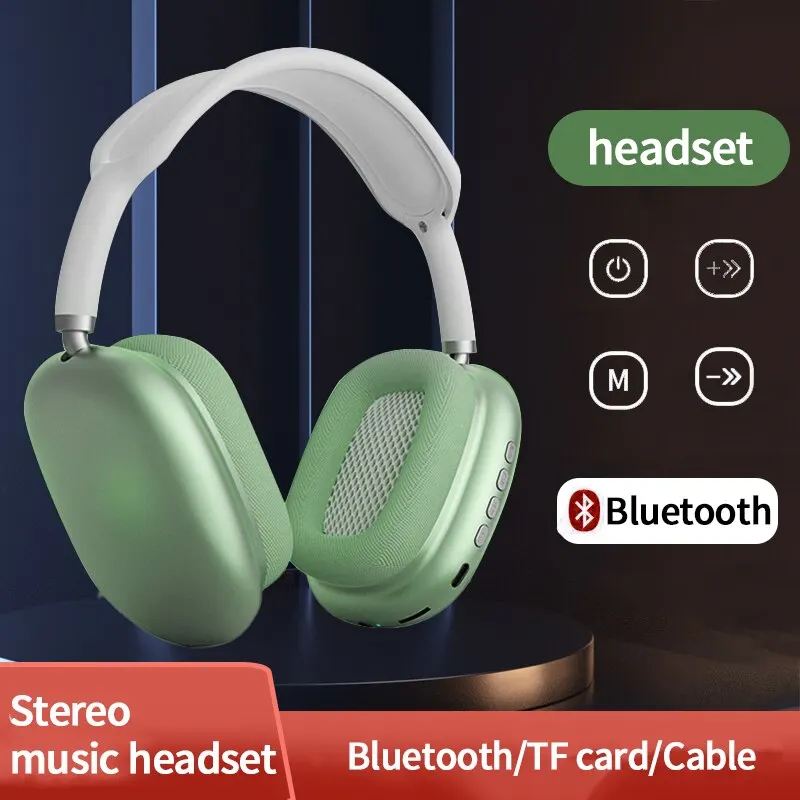 Auriculares inalámbricos Air Mega max, cascos con Bluetooth