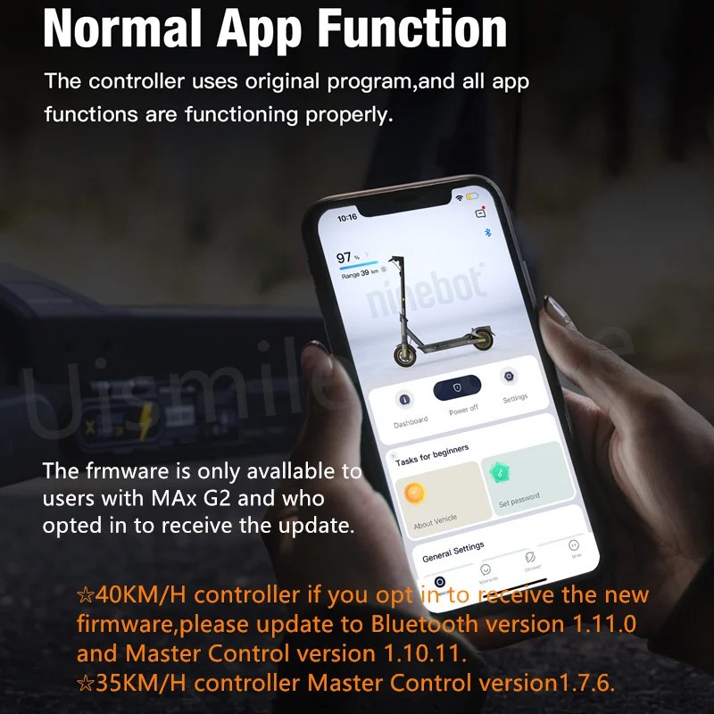 G2 Controller For Ninebot by Segway Max G2 G2E G2D Electric