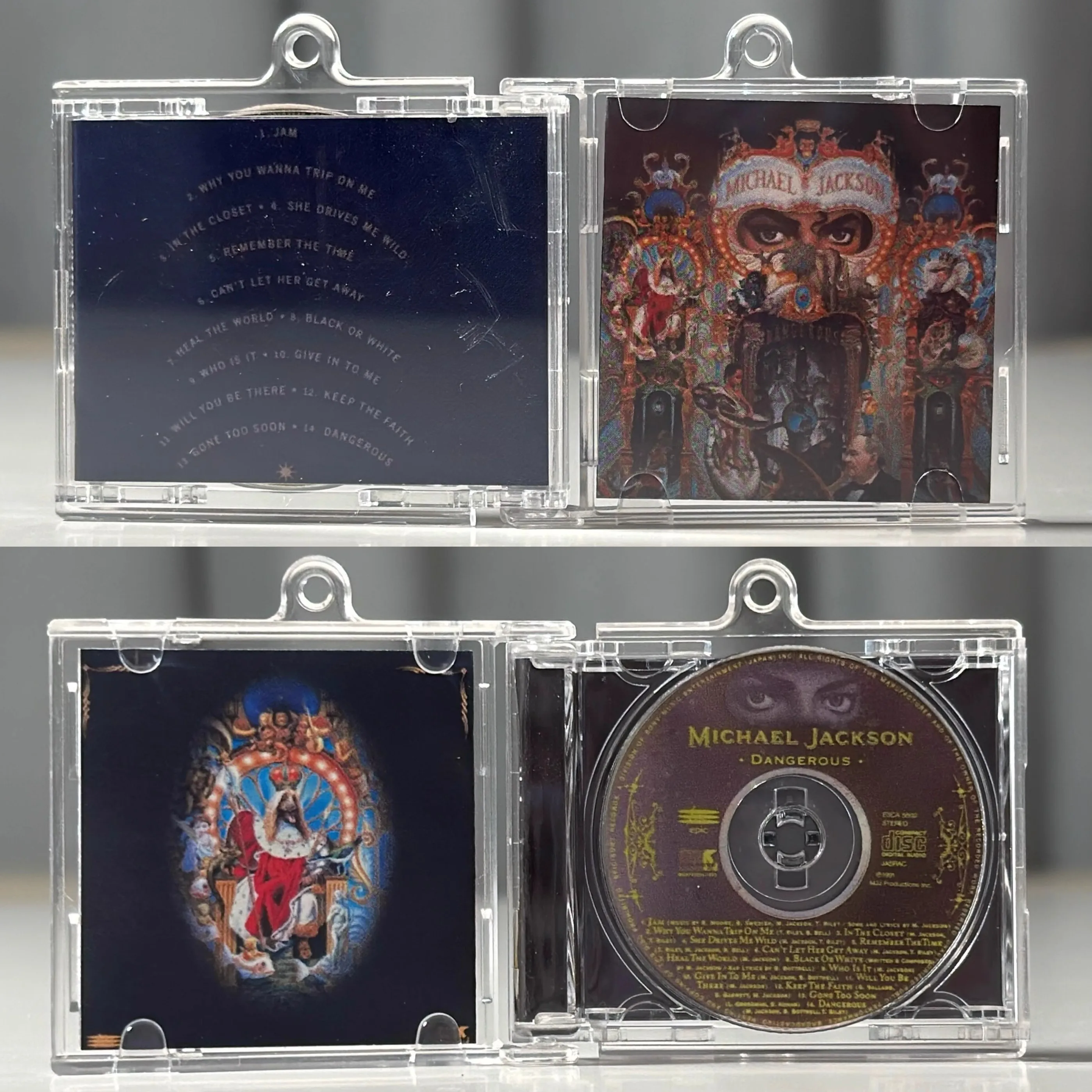Брелок Michael Jackson MJ MINI Music CD NFC XSCAPE Bandai | AliExpress