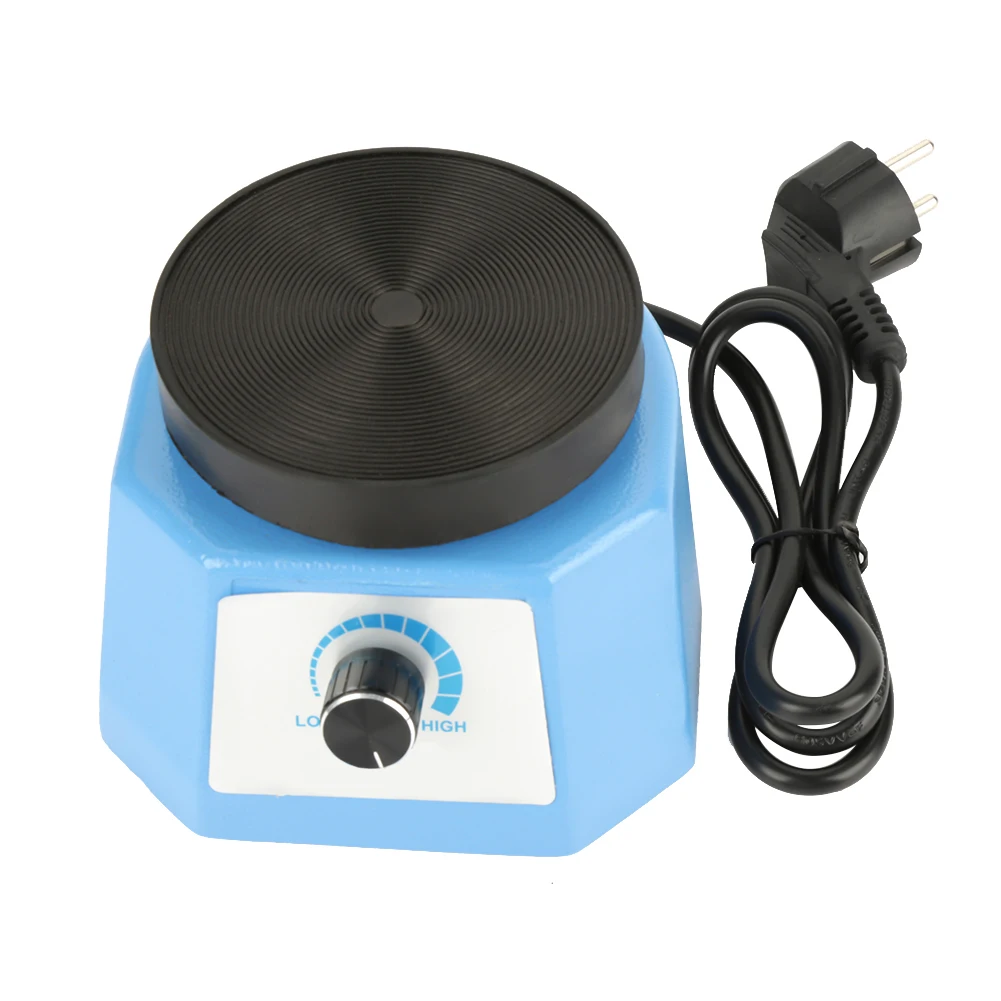 220 V100W Eu Plug Round Vibrator Shaker Oscillatore Dentista Dental Techniciansutilizzato Per Eliminare Agar Agar Foam Dental Lab Equipmen