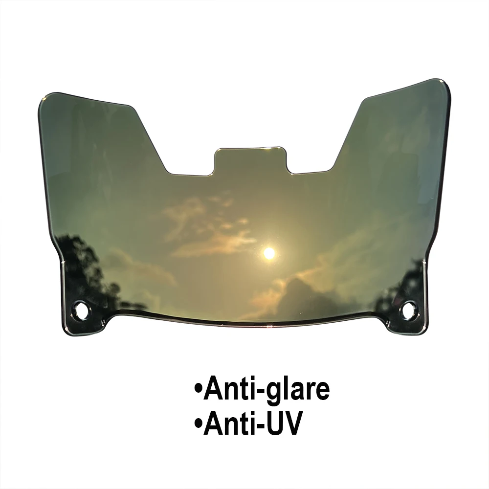 Football Visor REVO Clear For American Football Helmets Rugby Eye Shield Visor Clips