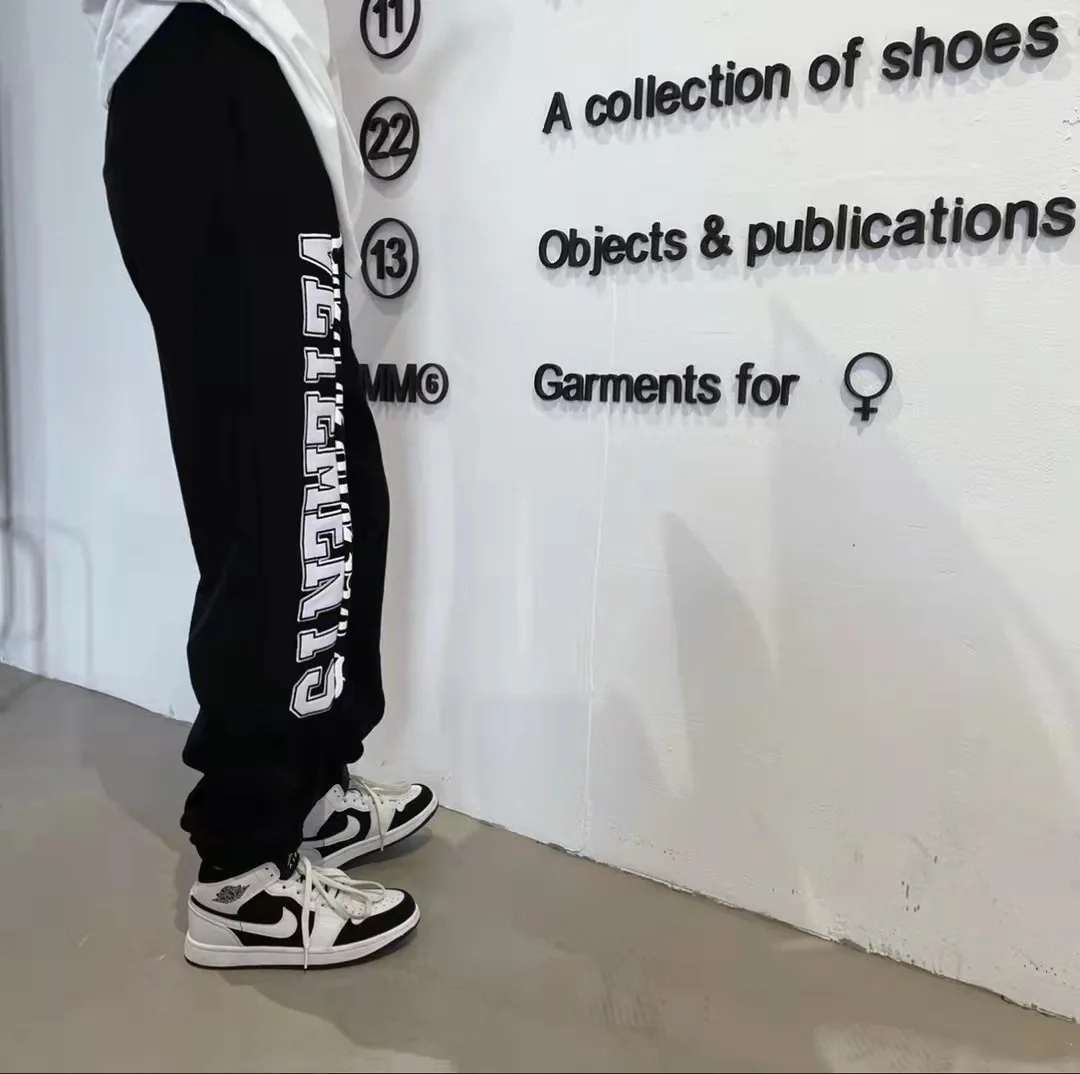 VTM Trousers Embroidery Vetements 