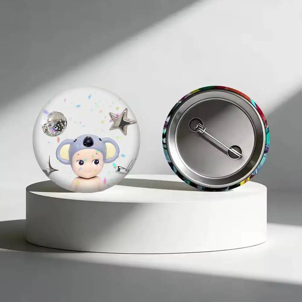 일본 IP 엔젤 25mm 32mm 44mm 58mm 75mm 브로치 배지 핀 액세서리 선물용