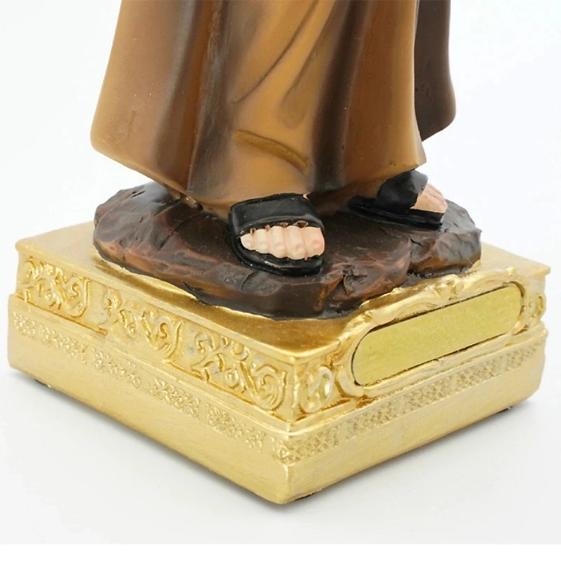 1PC Saint Antonio Statue Icon Catholic Saint Family Prayer Ornaments Jesus Christ Home Decoration Resin Crafts christian statue home decor items