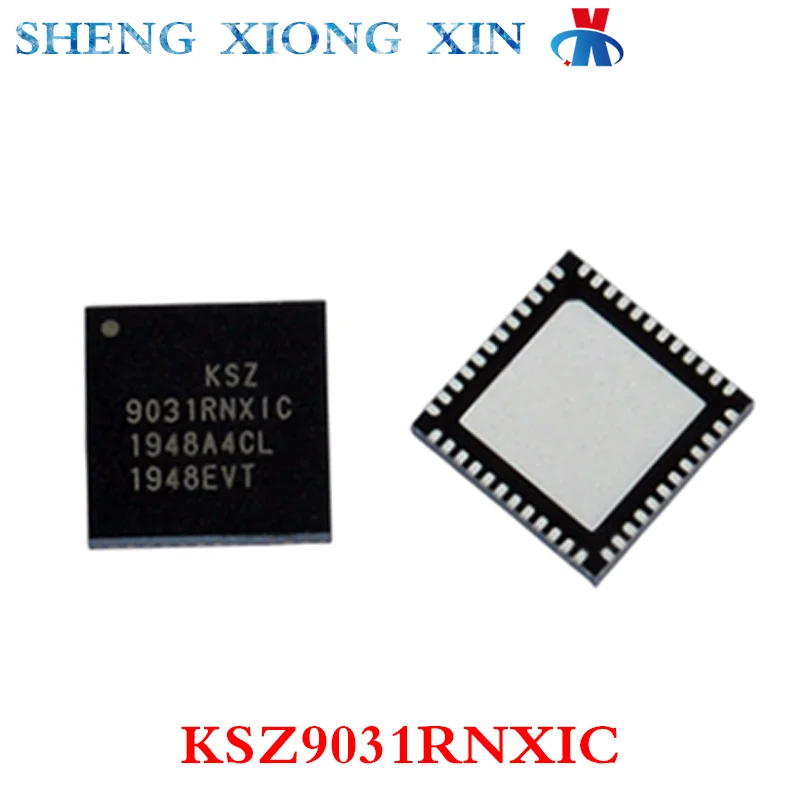 

5pcs/Lot 100% New KSZ9031RNXIC-TR QFN-48 Ethernet chip KSZ9031RNXIC 9031RNXIC Integrated Circuit