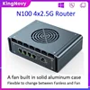 Topton Intel 12th Gen Mini PC N100 4x i226 2.5G LAN Firewall Computer Celeron N5105 J4125 PVE pfSense desktop Aluminum with Fan 1