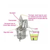 Household Small brewing machine Stainless steel brewers wine distillers Wine brewing equipment Wine making machine  20L/50L 1PC 3