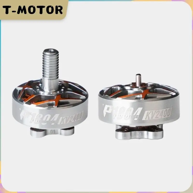 T-MOTOR P1804 KV3400 4S / 2400KV 6S Brushless Motor with 1.5mm 5mm Shaft for FPV Freestyle, 3-4inch Toothpick, Cinewhoop Drones