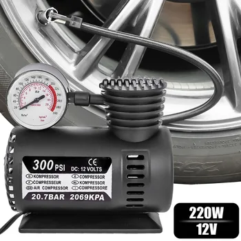 Mini 12V Car Tire Air Pump 1
