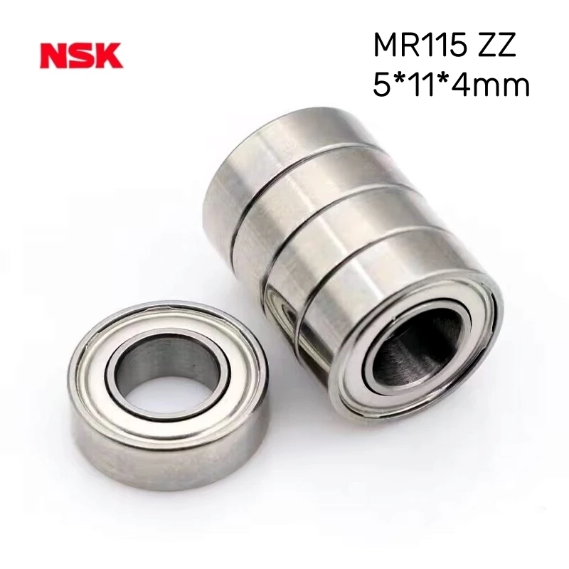 

2/5pcs Deep groove ball NSK Miniature High speed MR115ZZ Bearing 5*11*4mm precise bearings steel
