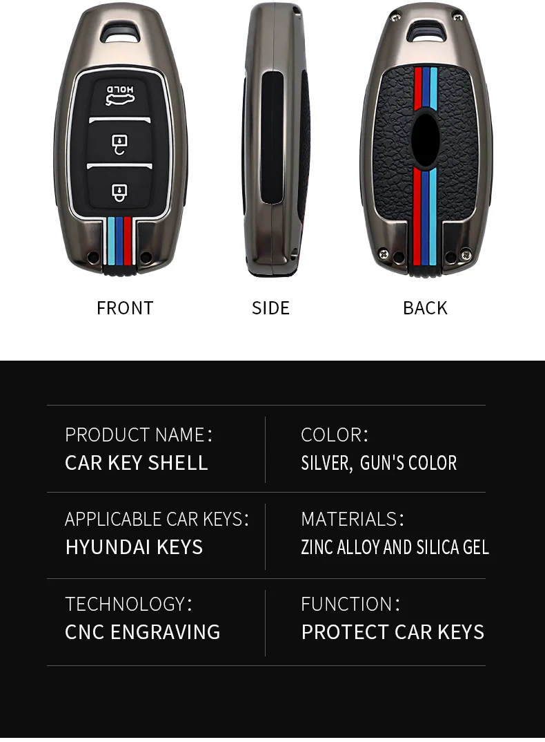 Nuova custodia per chiave auto per Hyundai Veloster N Encino 2020 Venue Sel 2020 Santa Fe Kona Ev Holder custodia protettiva portachiavi 16 Nuova custodia per chiave auto per Hyundai Veloster N Encino 2020 Venue Sel 2020 Santa Fe Kona Ev Holder custodia protettiva portachiavi - S9895b41bd2f44fc4bf58cec75ba3f2d4Y