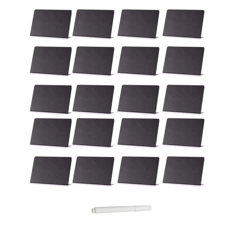 Sign Chalkboard Food Mini Board Party Chalkboards Labels Message Blackboard Chalk Table Display Price Tabletop
