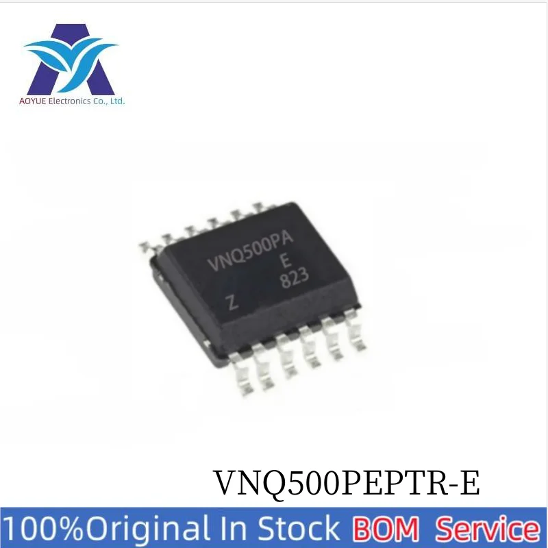 

New Original IN STOCK VNQ500PEPTR-E VNQ500PEP-E VNQ500PA PowerSSO-12 VNQ500 400mA 500mΩ Quad channel high-side driver